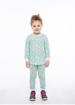 Vidoli хлопковая пижама для девочки G-21658W